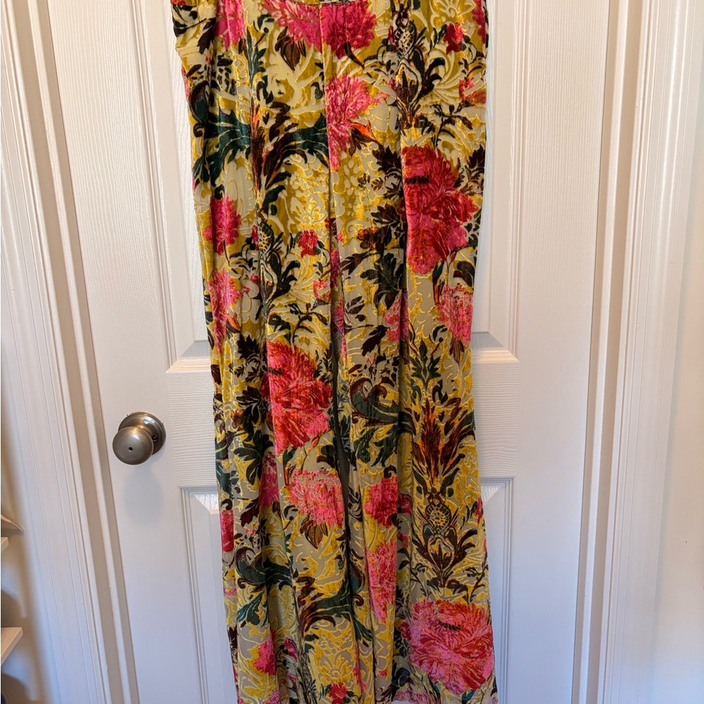 Free People Vibrant Floral pants